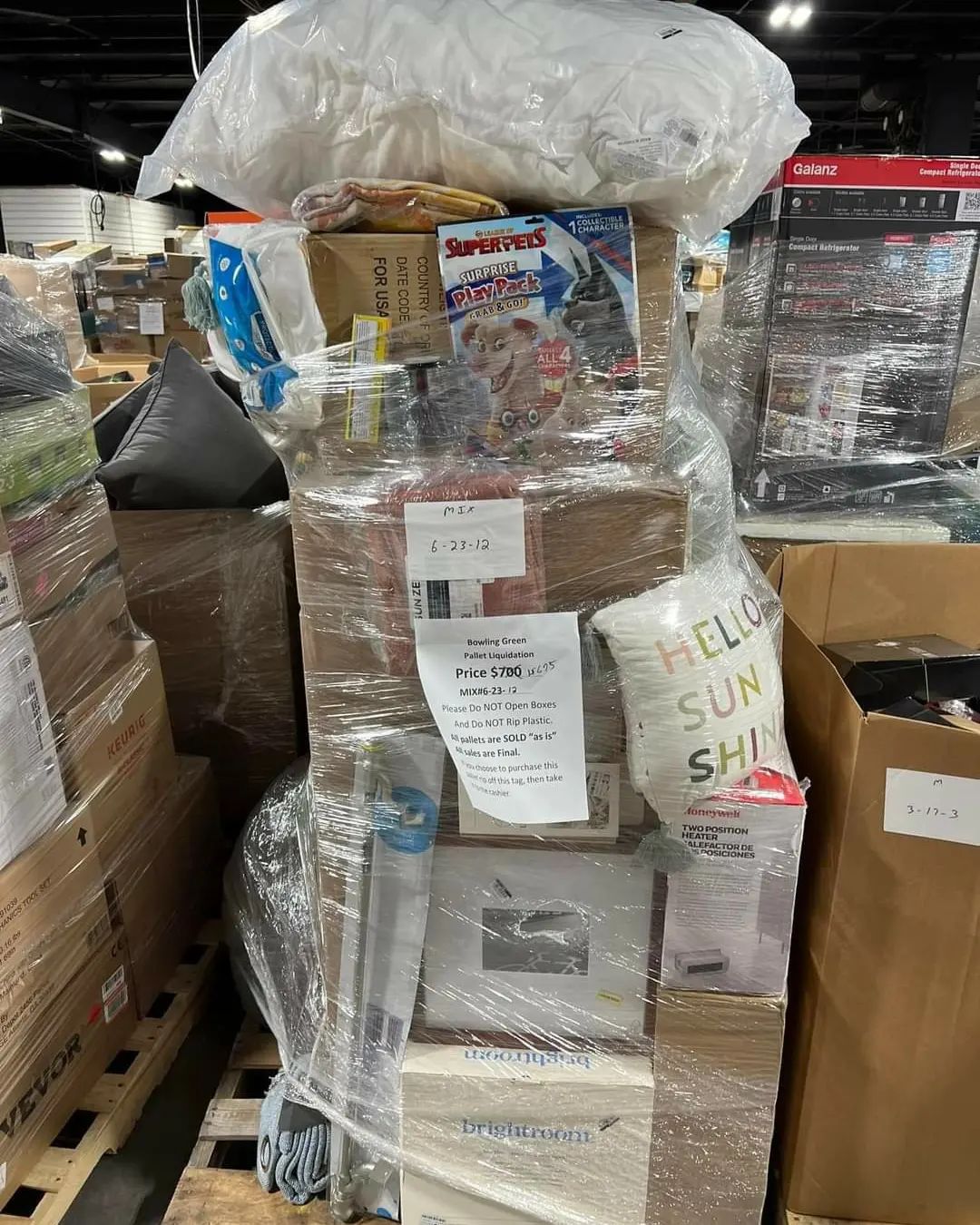 Home Decor Pallets for Sale | Home Decor Liquidation Sale