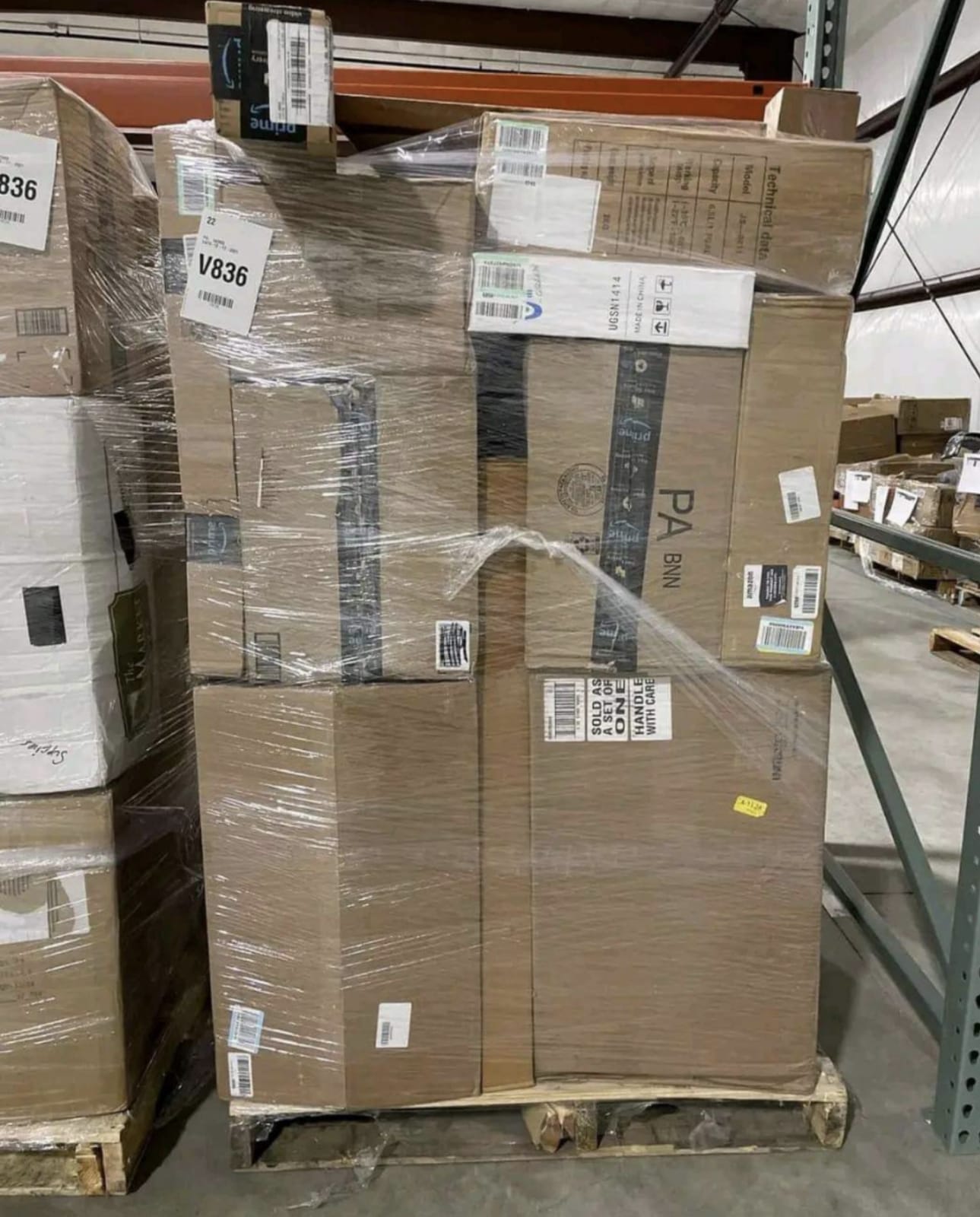 Bulk merchandise pallets | General Merchandise Liquidation