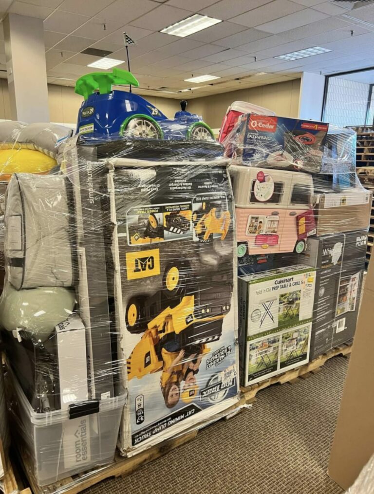 Bulk merchandise pallets | General Merchandise Liquidation