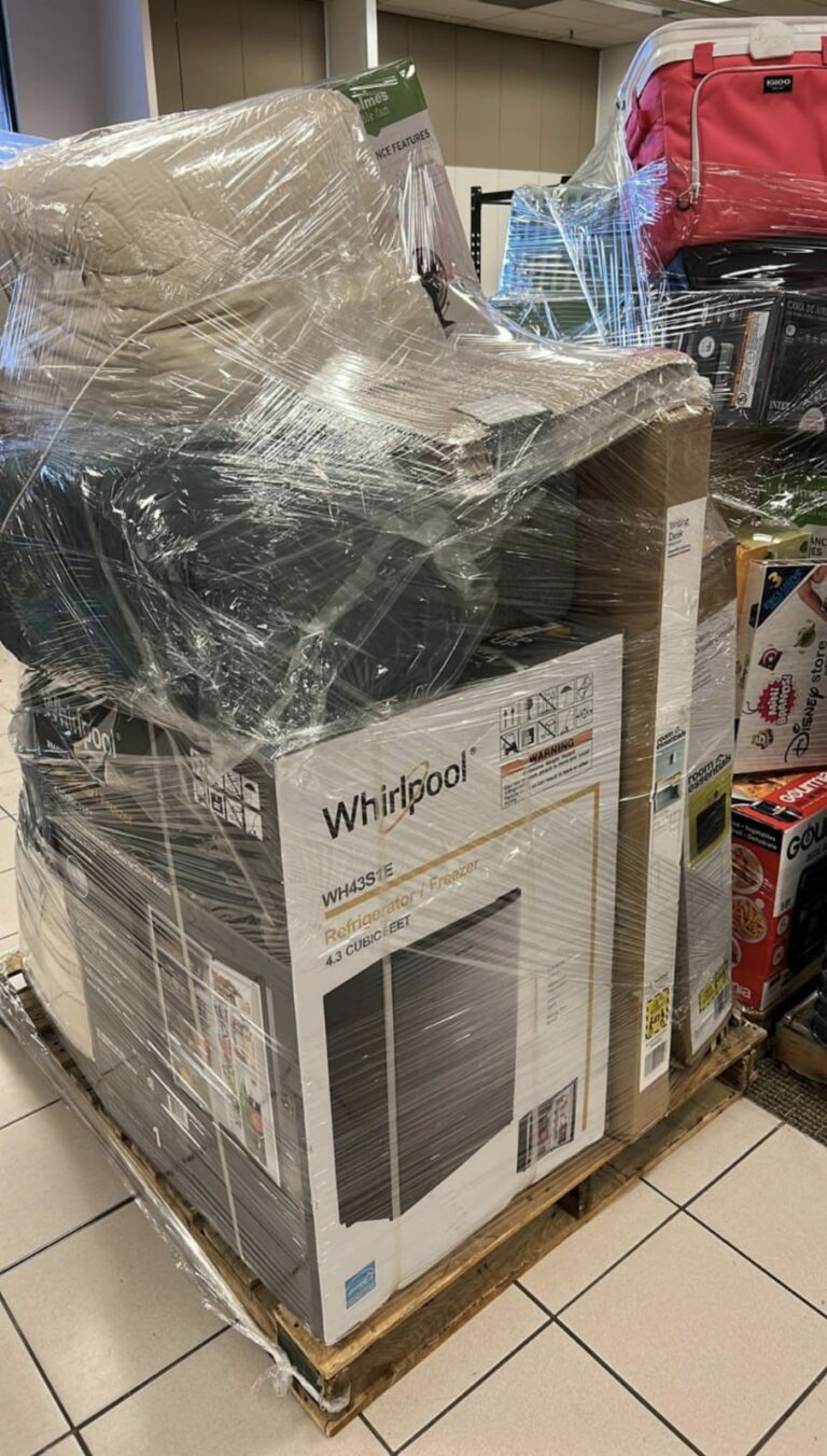 Bulk merchandise pallets | General Merchandise Liquidation