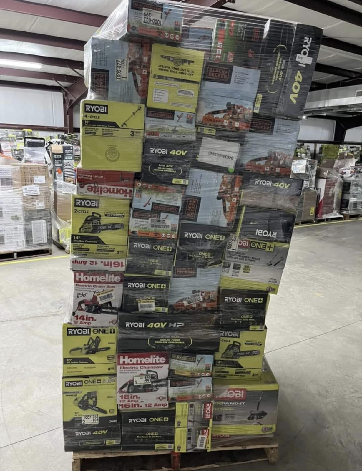 Ryobi Tool Pallets | Power Tool Liquidation Pallets