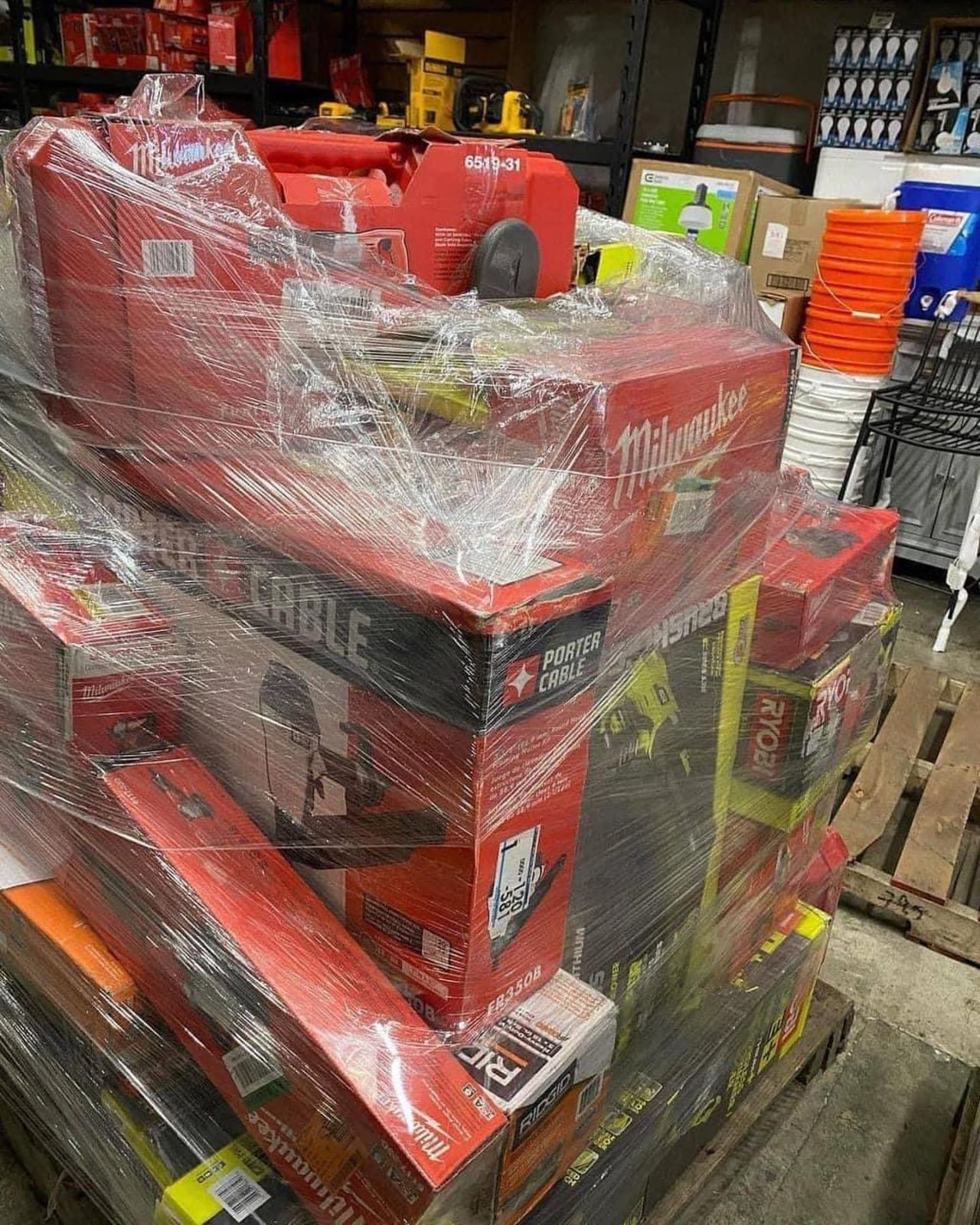 Power Tools Pallets | Power Tool Liquidation Pallets