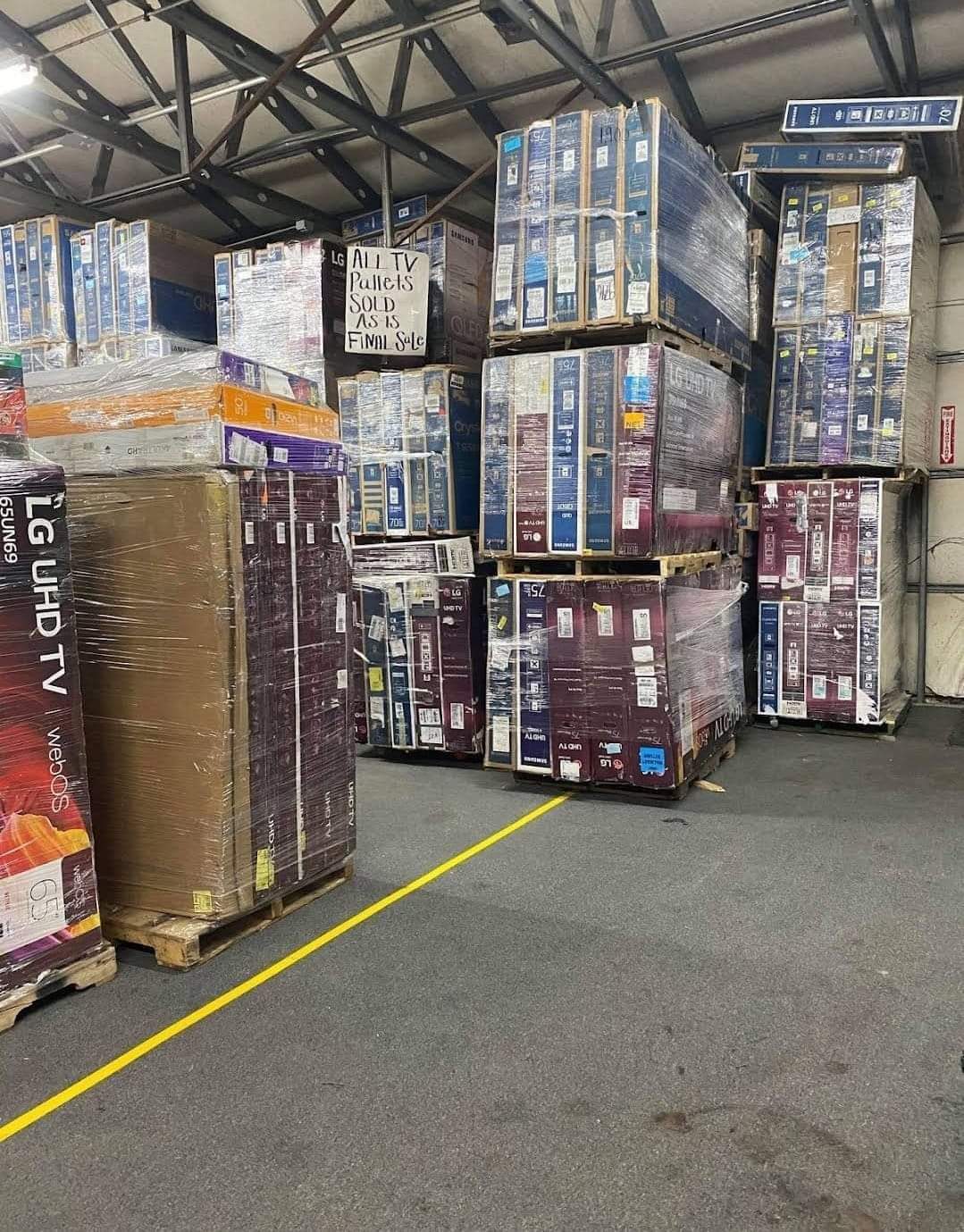 Wholesale tv Pallets | TV Pallet Liquidation | Buy Televisions in Bulk