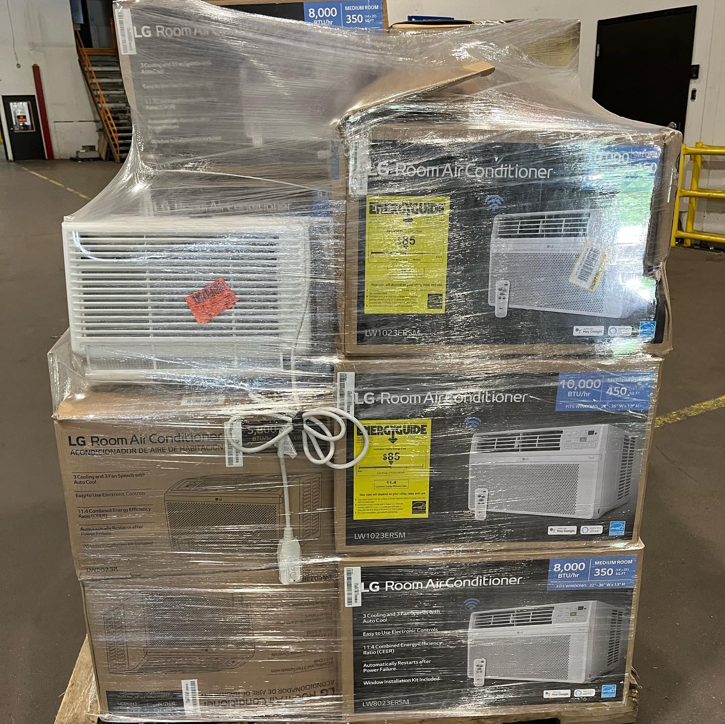 AC Pallets | Bulk air conditioners | Wholesale Air conditioner Pallets