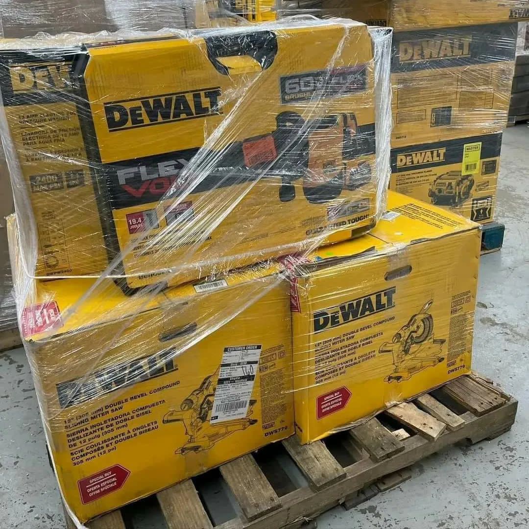 Power tool liquidation pallets