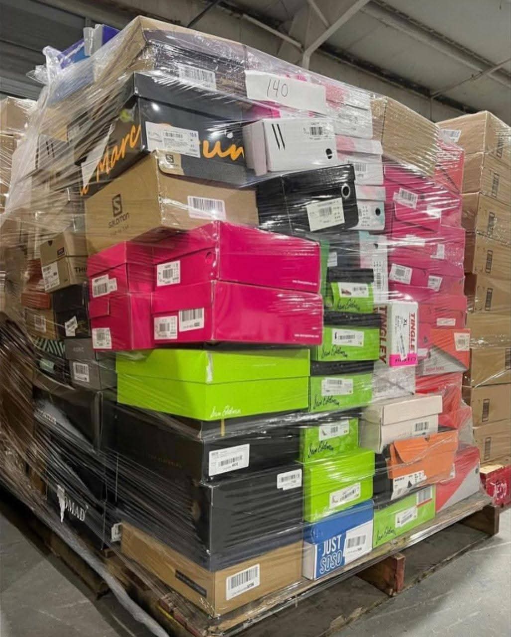 Sneakers shoes pallet wholesale