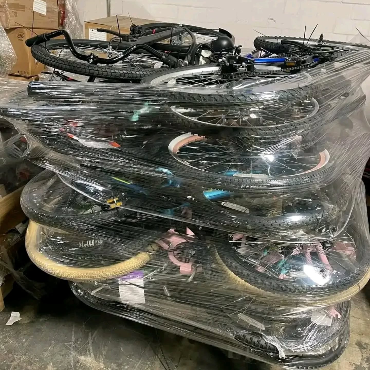 Wholesale bicycle liquidation pallets for sale