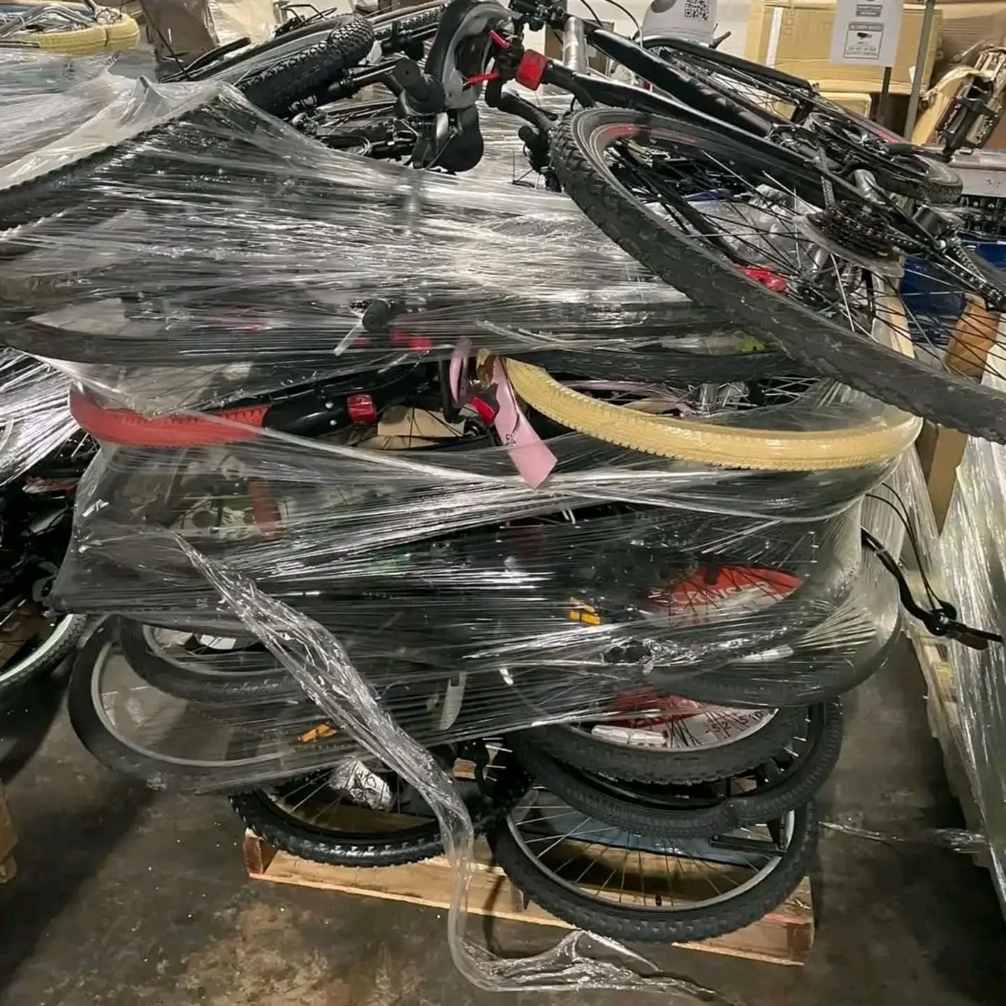 Wholesale bicycle liquidation pallets for sale