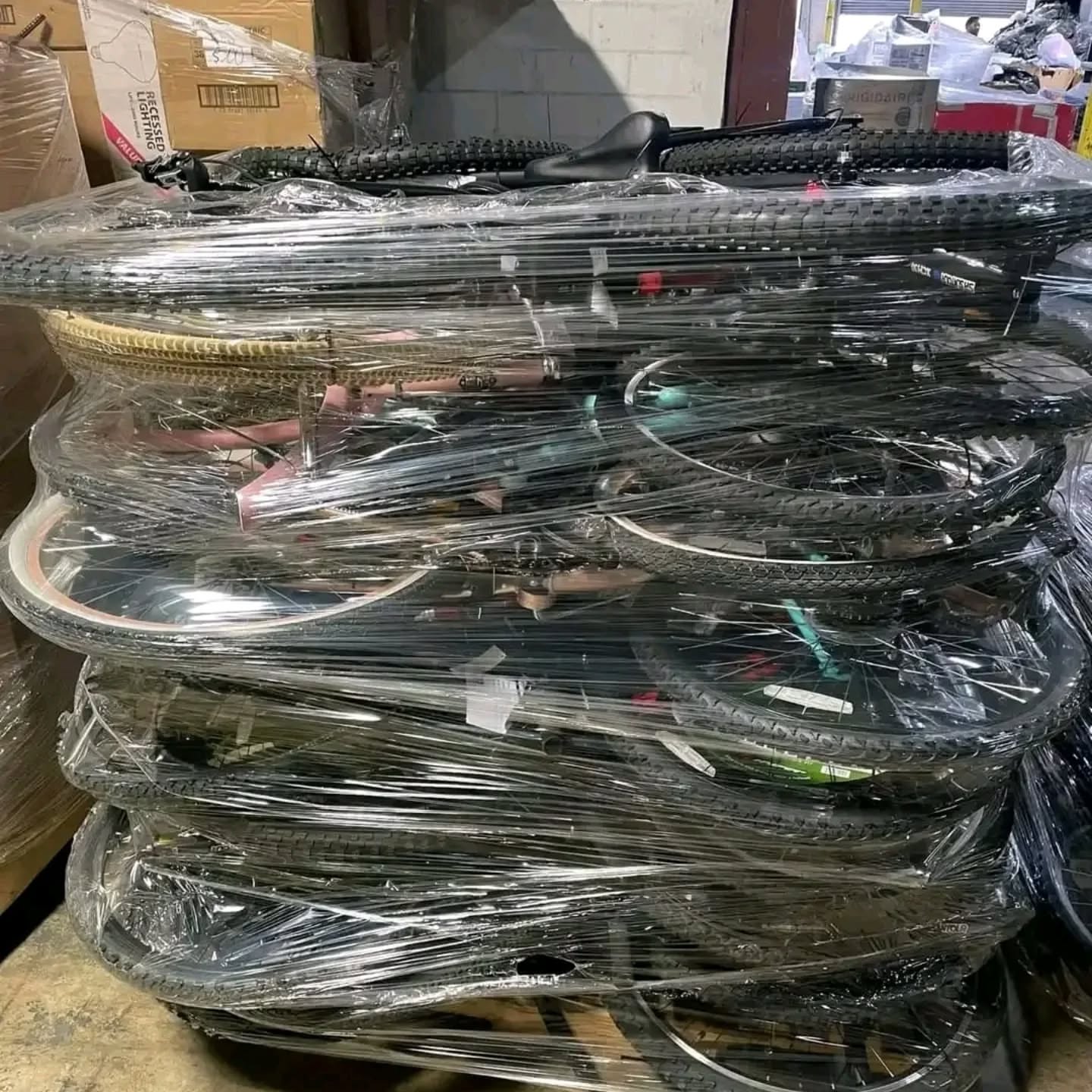 Wholesale bicycle liquidation pallets for sale