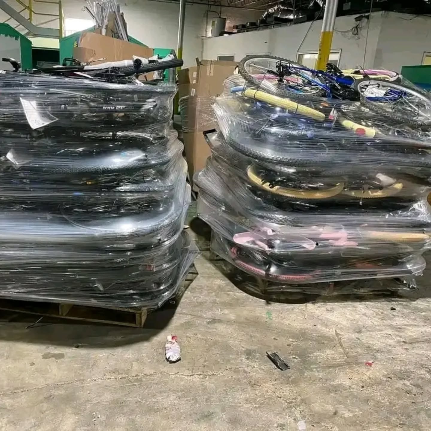 Wholesale bicycle liquidation pallets for sale