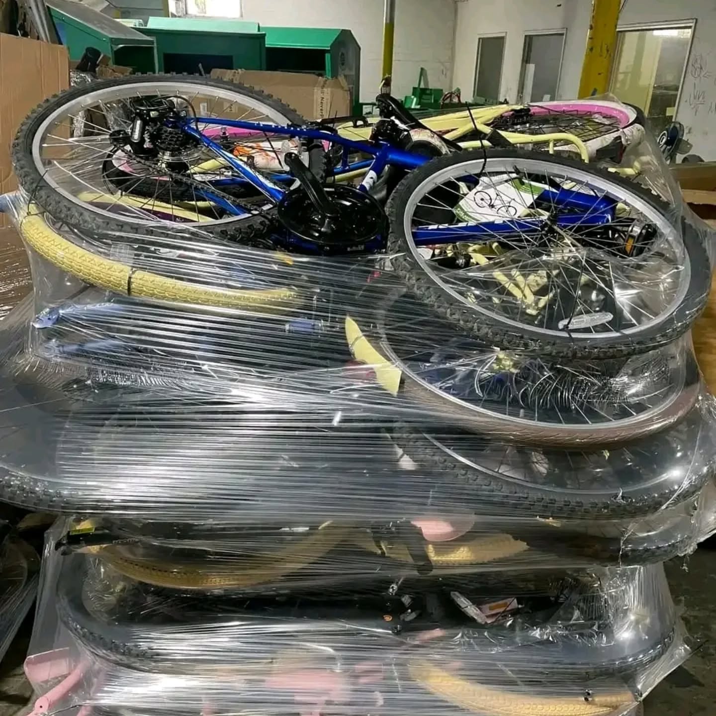 Wholesale bicycle liquidation pallets for sale
