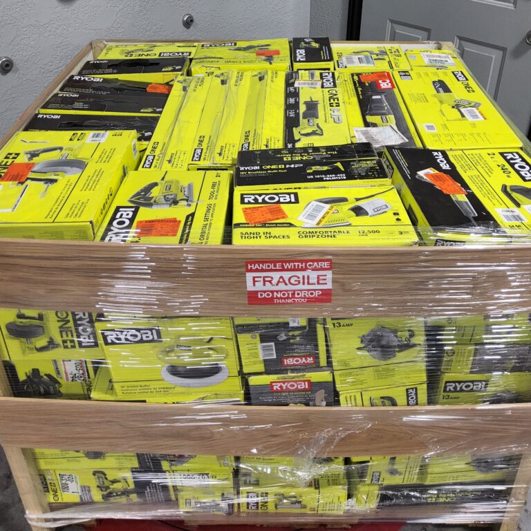 wholesale ryobi tools pallets