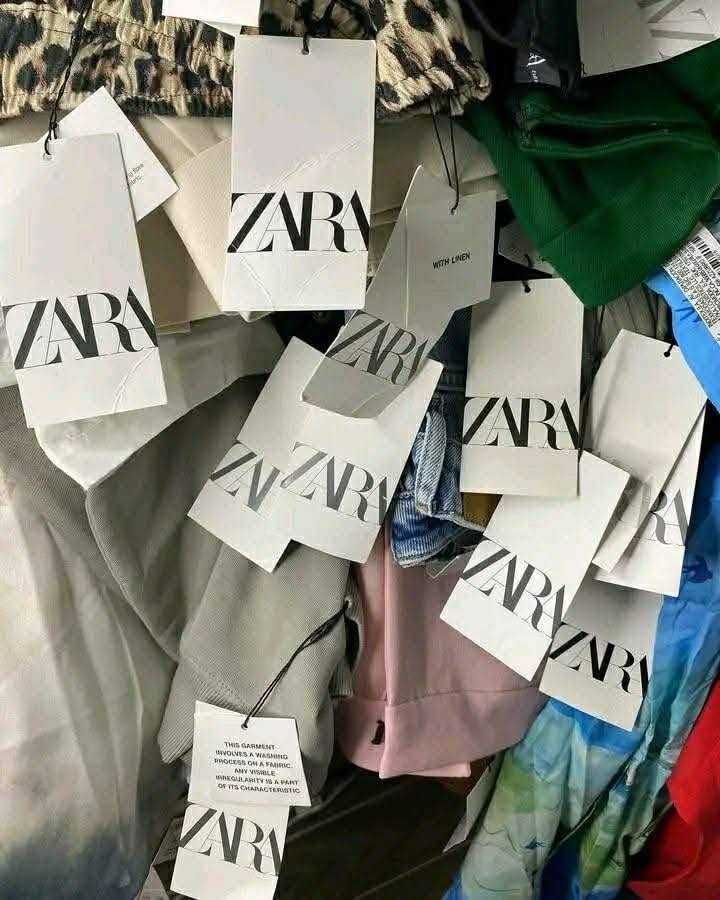 Zara clothing pallets wholesale