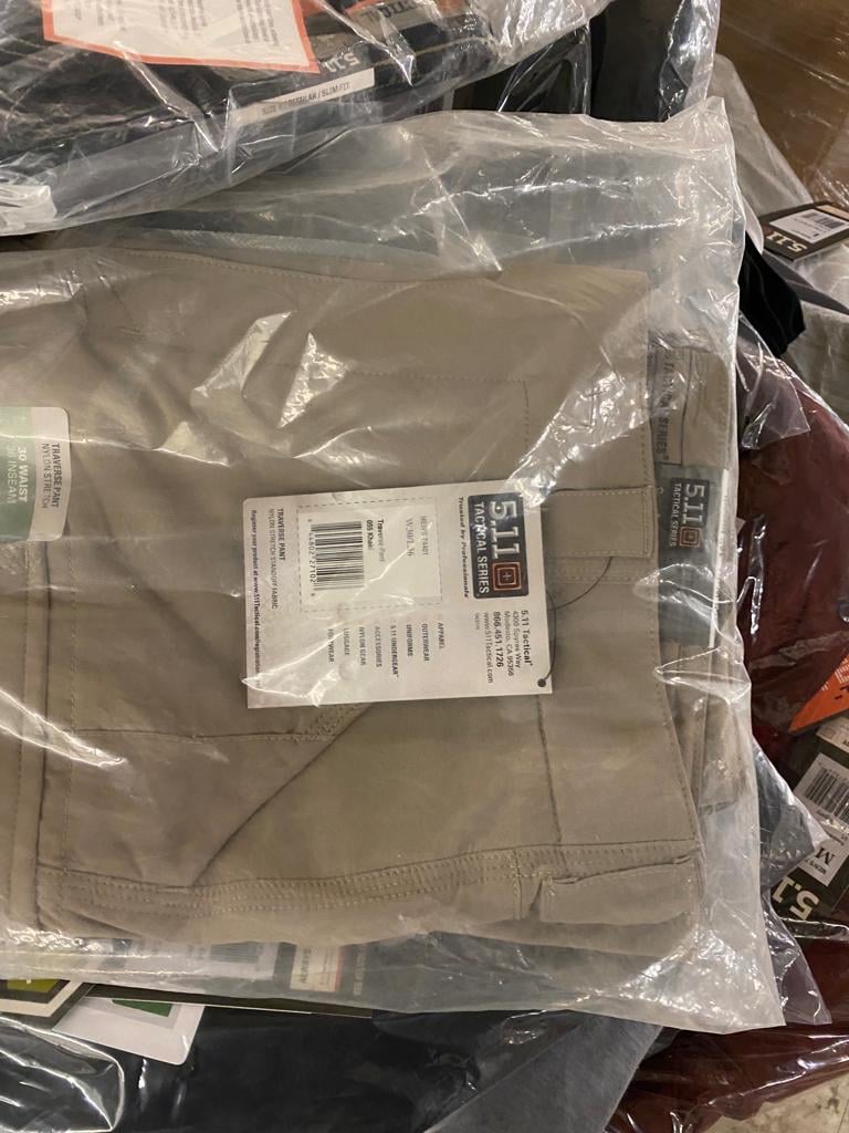 Tactical clothing pallets wholesale for sale