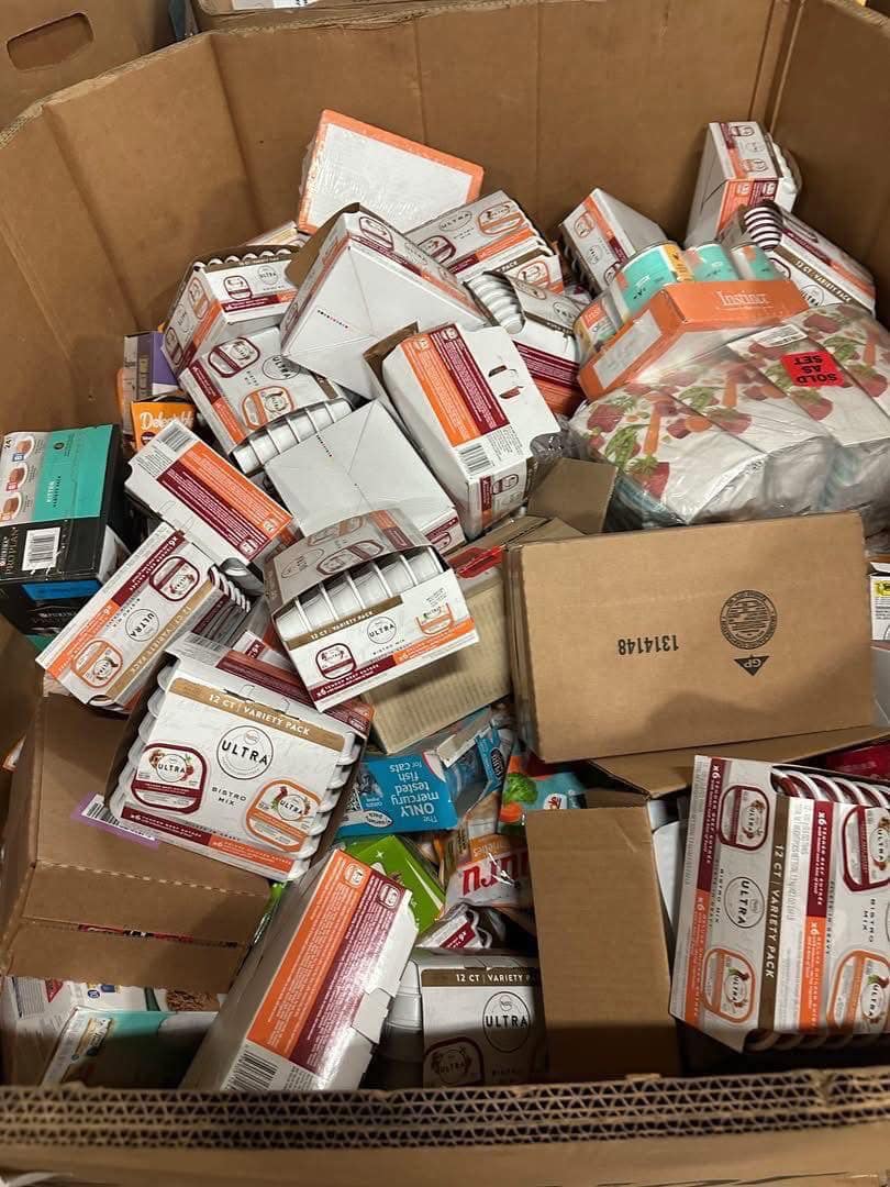 pet food wholesale liquidation pallets for sale