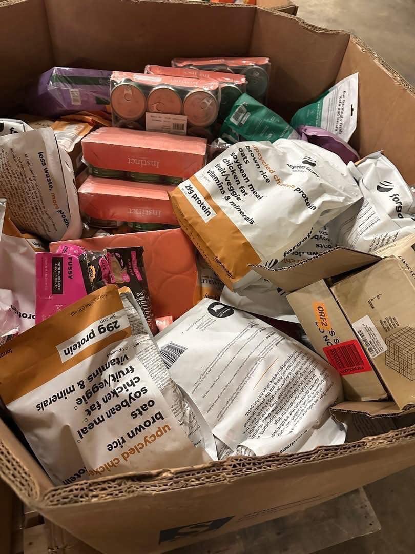 pet food wholesale liquidation pallets for sale