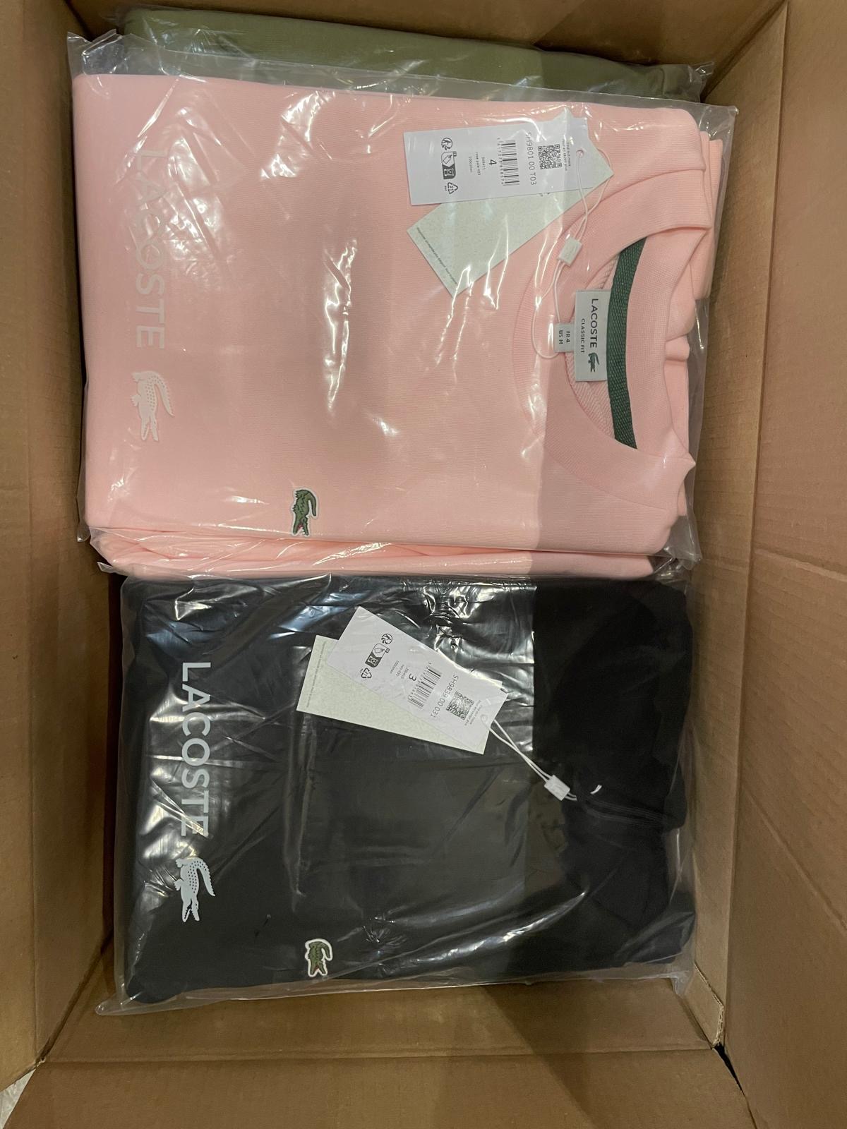Wholesale men Lacoste Polo Shirts liquidation Pallet