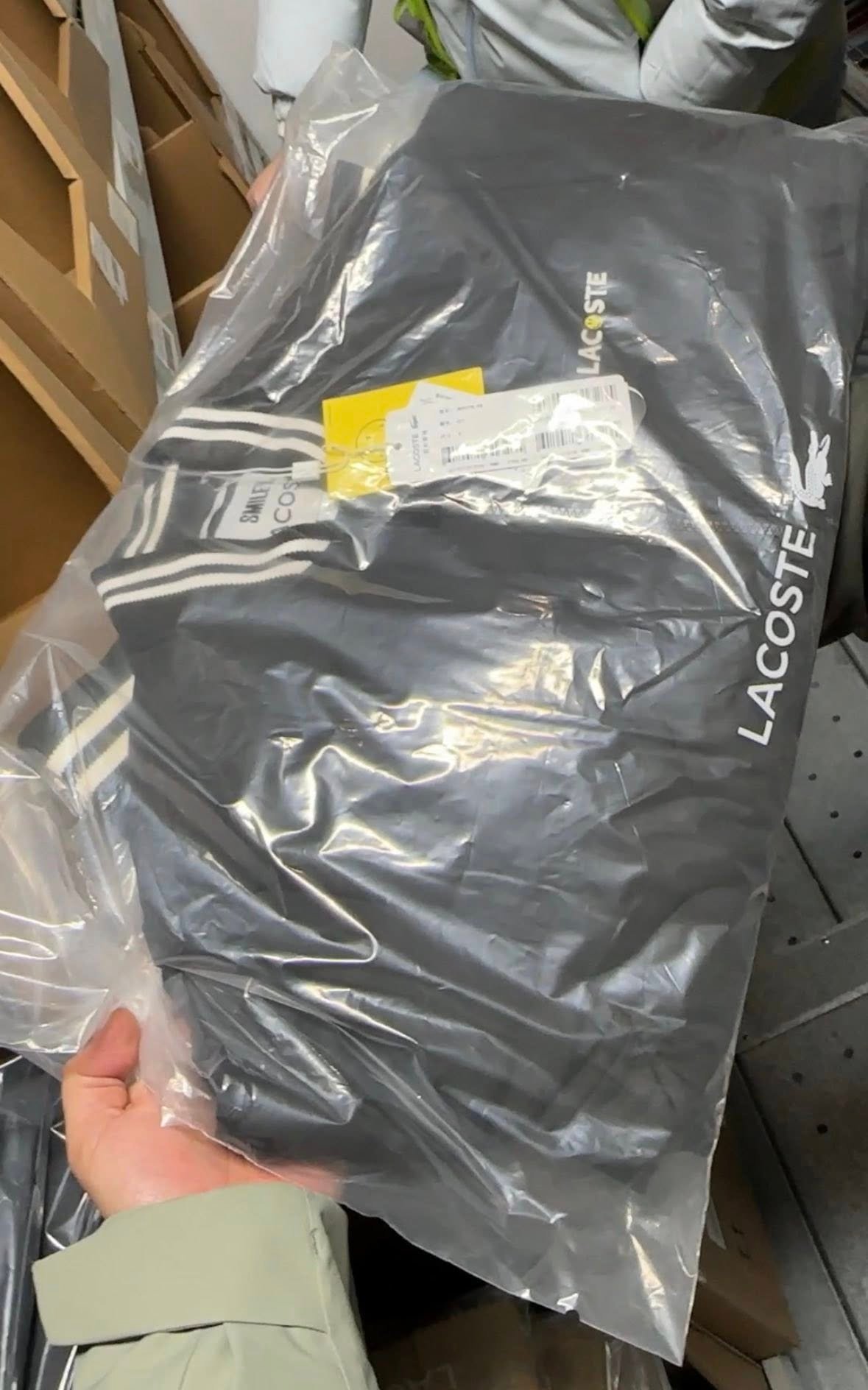 Wholesale men Lacoste Polo Shirts liquidation Pallet