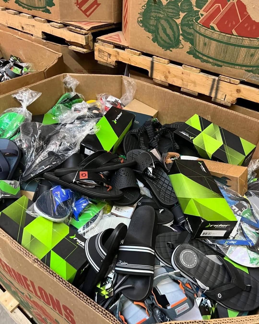 flip flops wholesale bulk pallets for sale