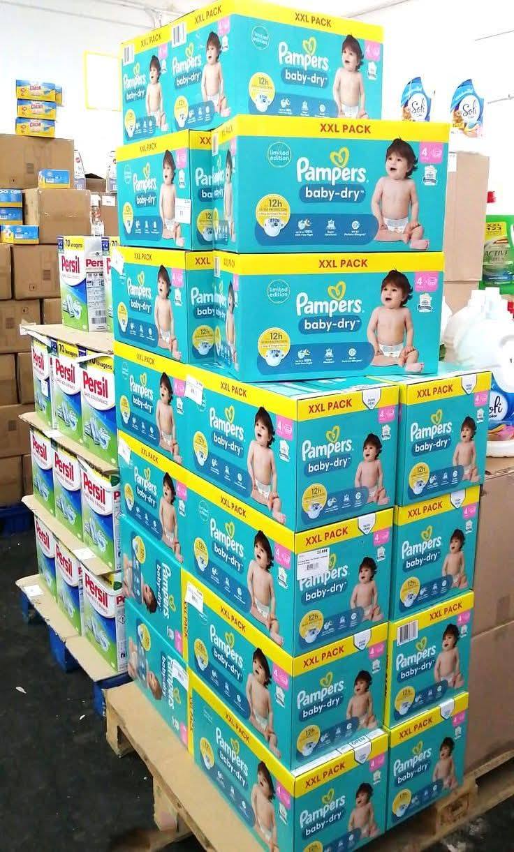 pampers wholesale liquidation pallets for sale