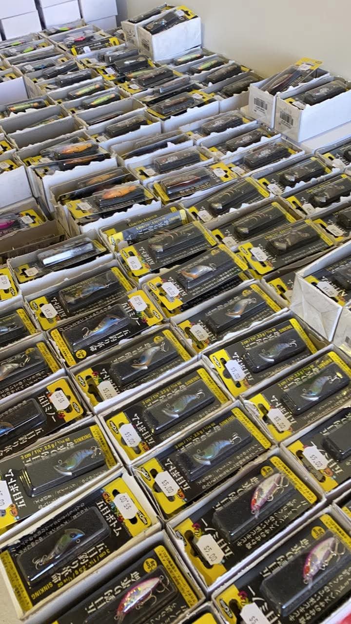 Fishing gear Liquidation Pallets for sale