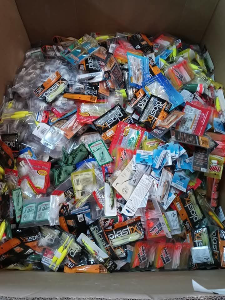 Fishing gear Liquidation Pallets for sale