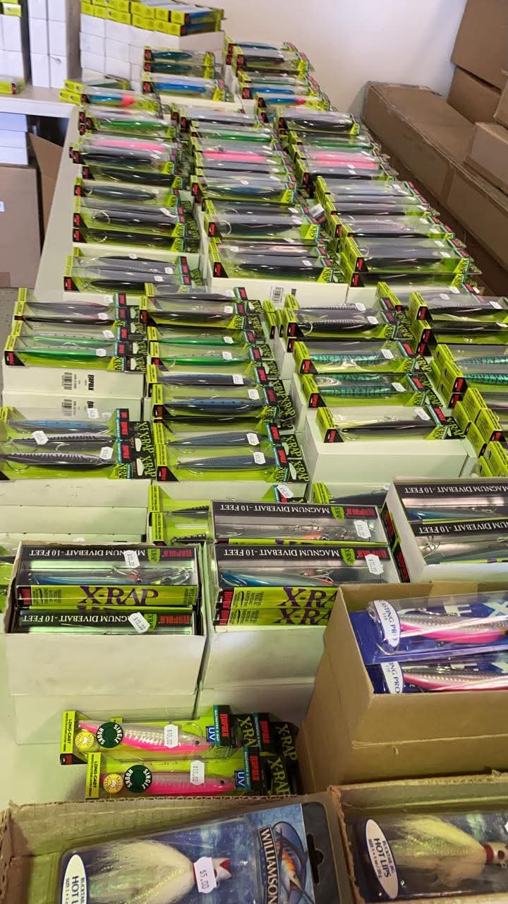 Fishing gear Liquidation Pallets for sale