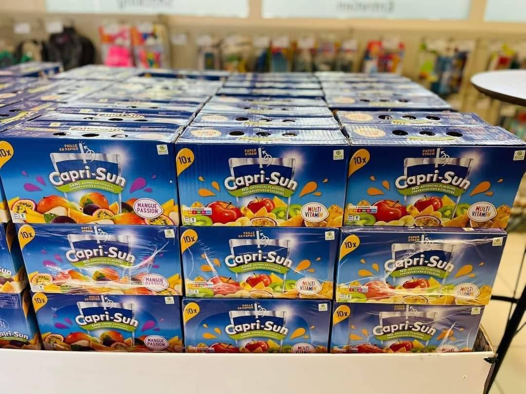 Capri sun liquidation wholesale pallet for sale