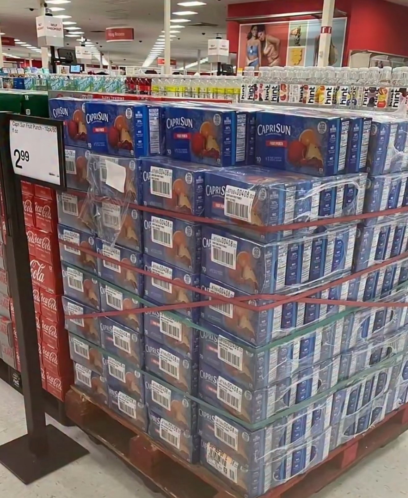 Capri sun liquidation wholesale pallet for sale