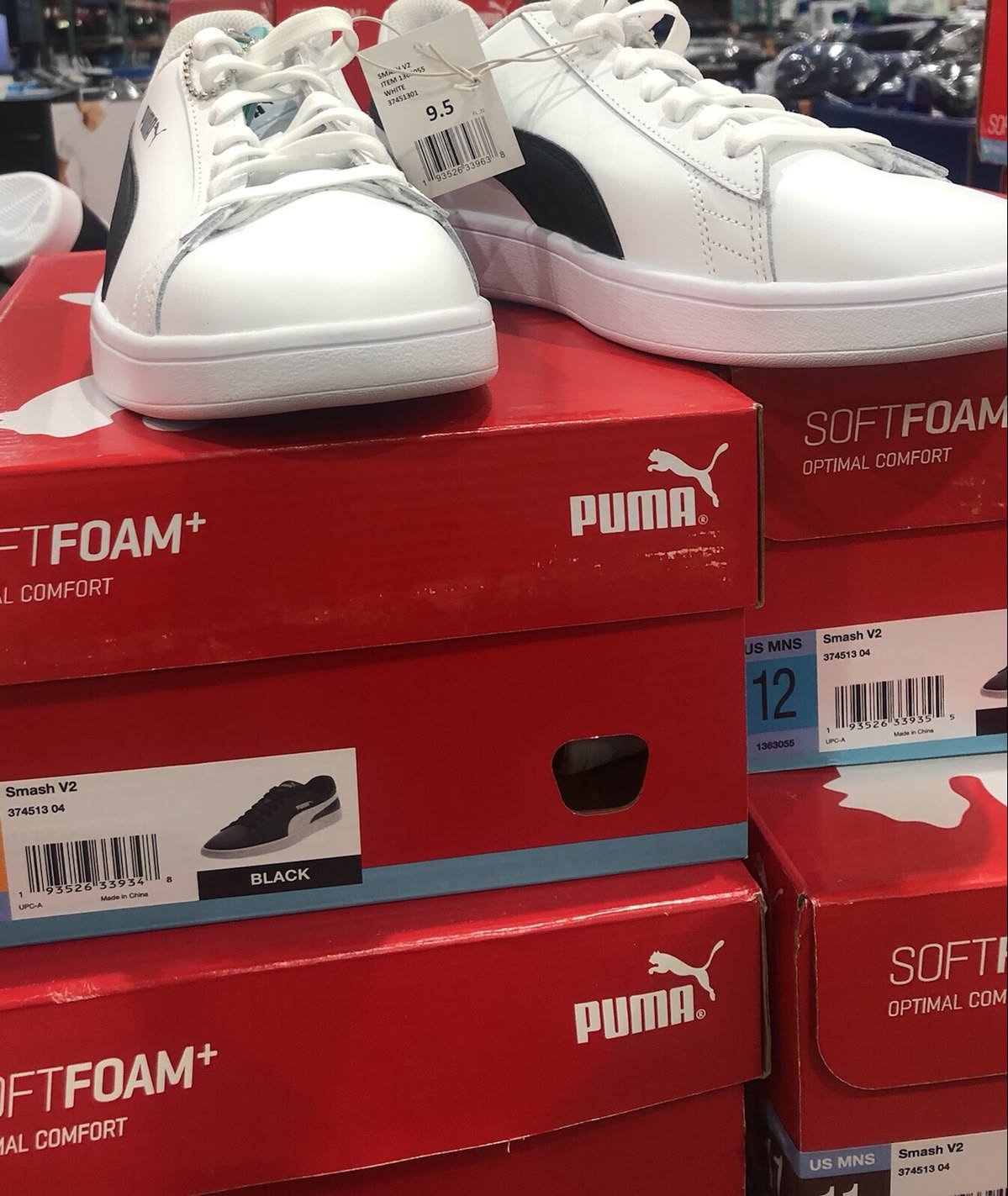 Wholesale Puma shoes pallets for sale