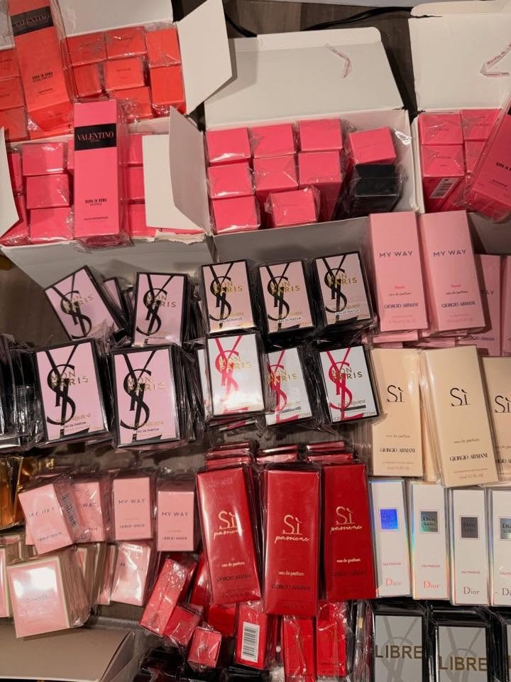 Wholesale mini perfume pallets
