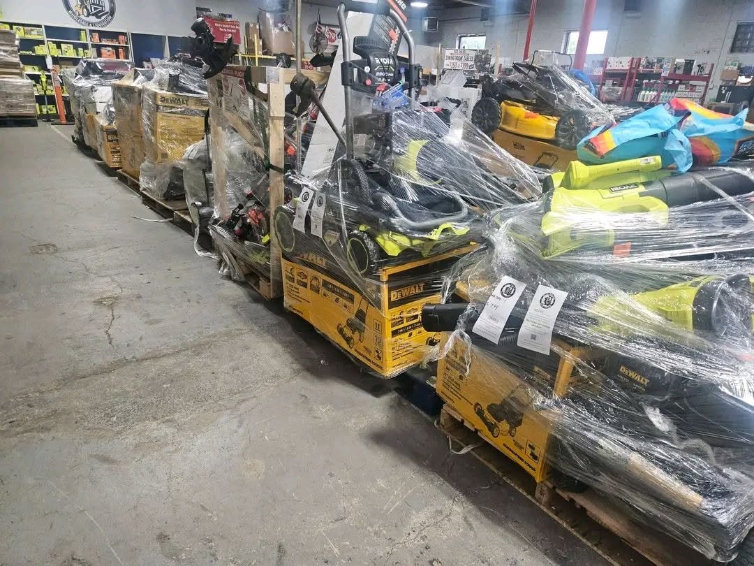 Lawn mowers pallets wholesale for sale