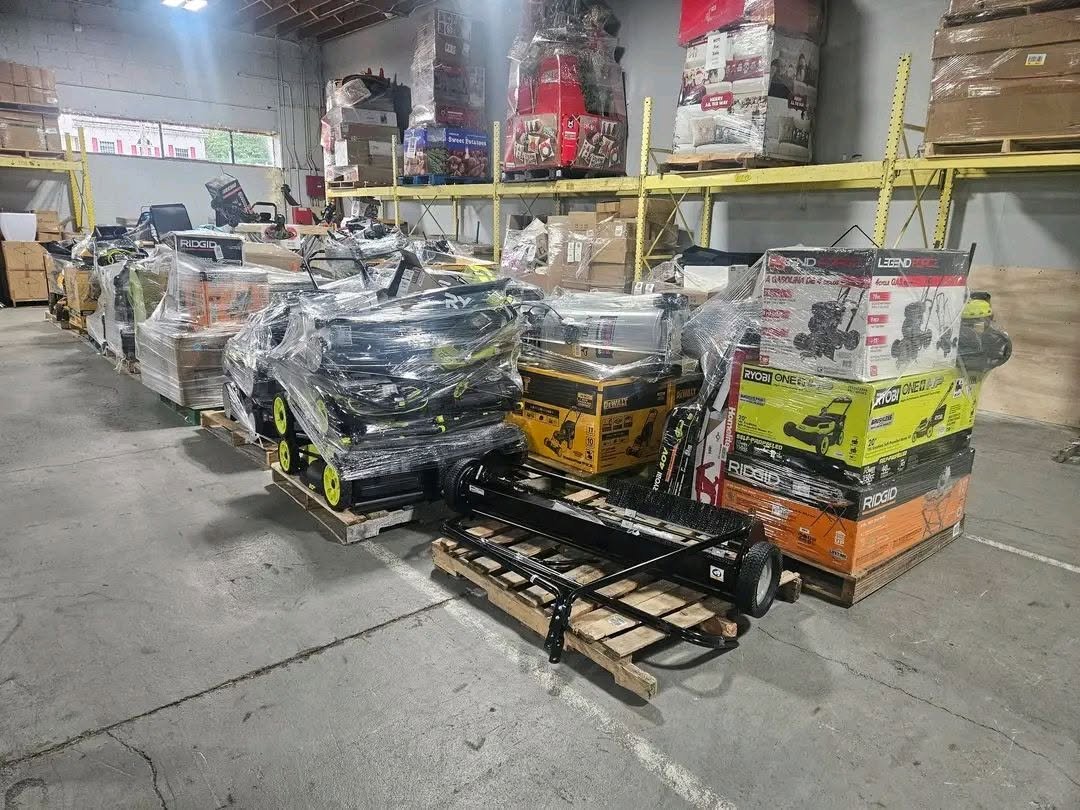 Lawn mowers pallets wholesale for sale