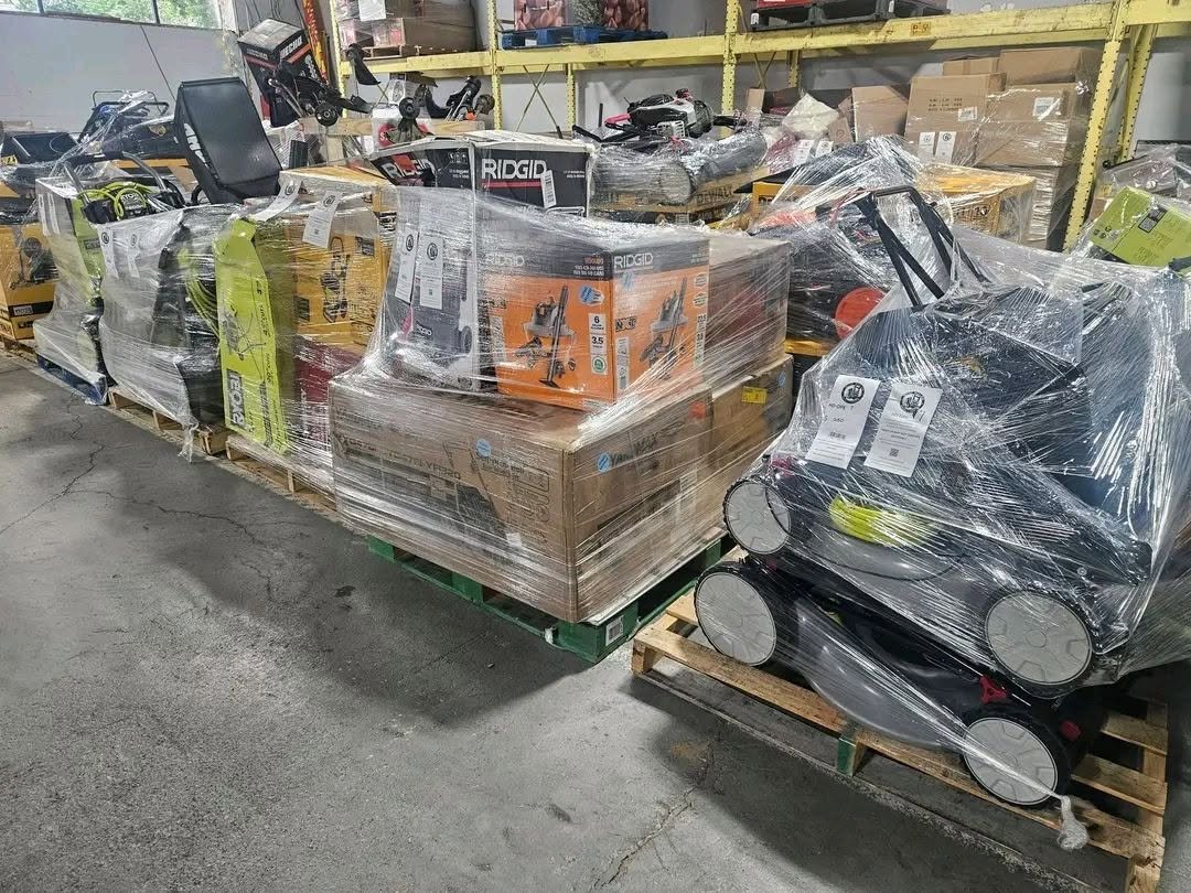 Lawn mowers pallets wholesale for sale