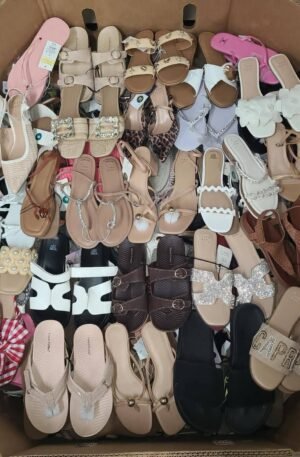 Women wholesale sandals pallets for sale