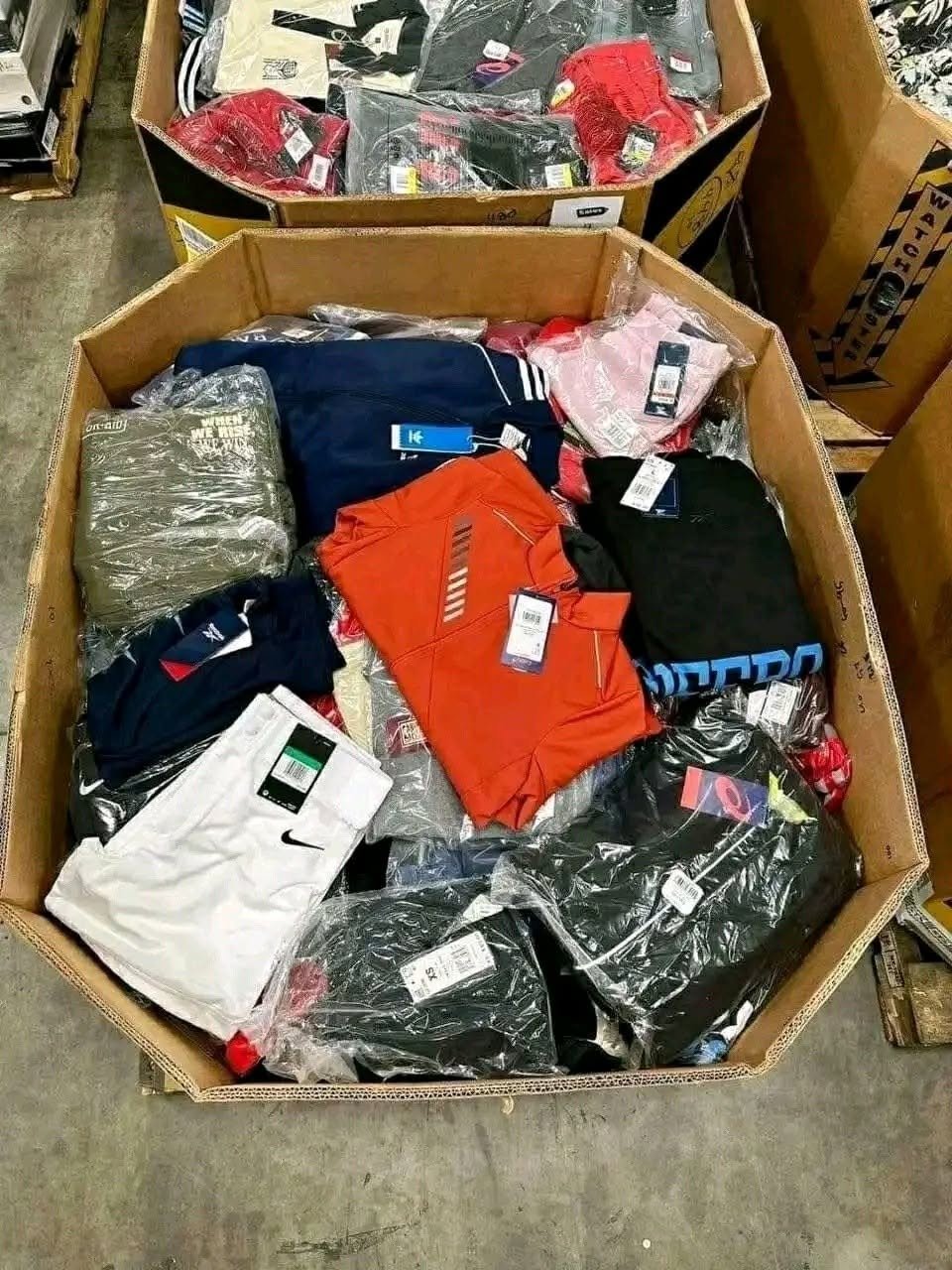 Athletics Clothes Liquidation Pallets for sale