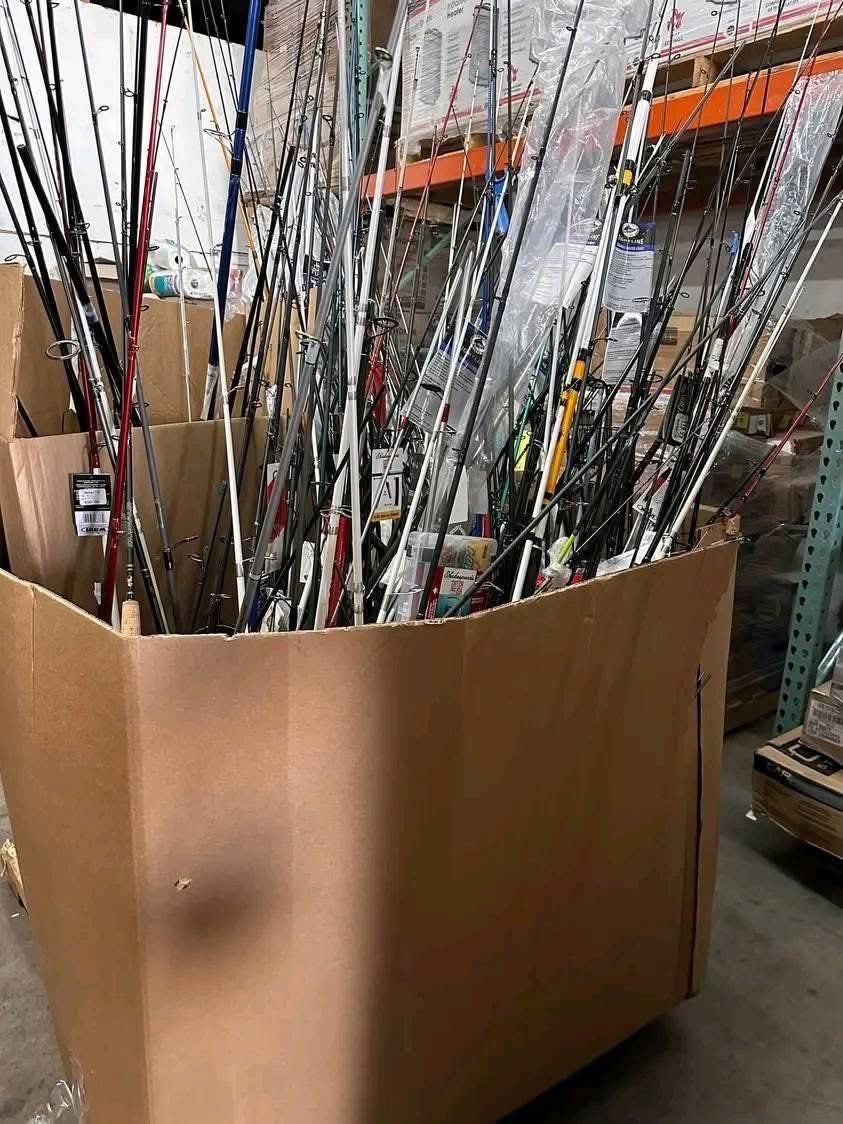 Fishing Rods Wholesale Pallets for sale