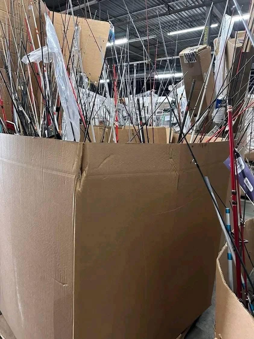 Fishing Rods Wholesale Pallets for sale