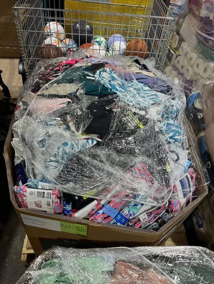 Sam's club clothing pallets wholesale