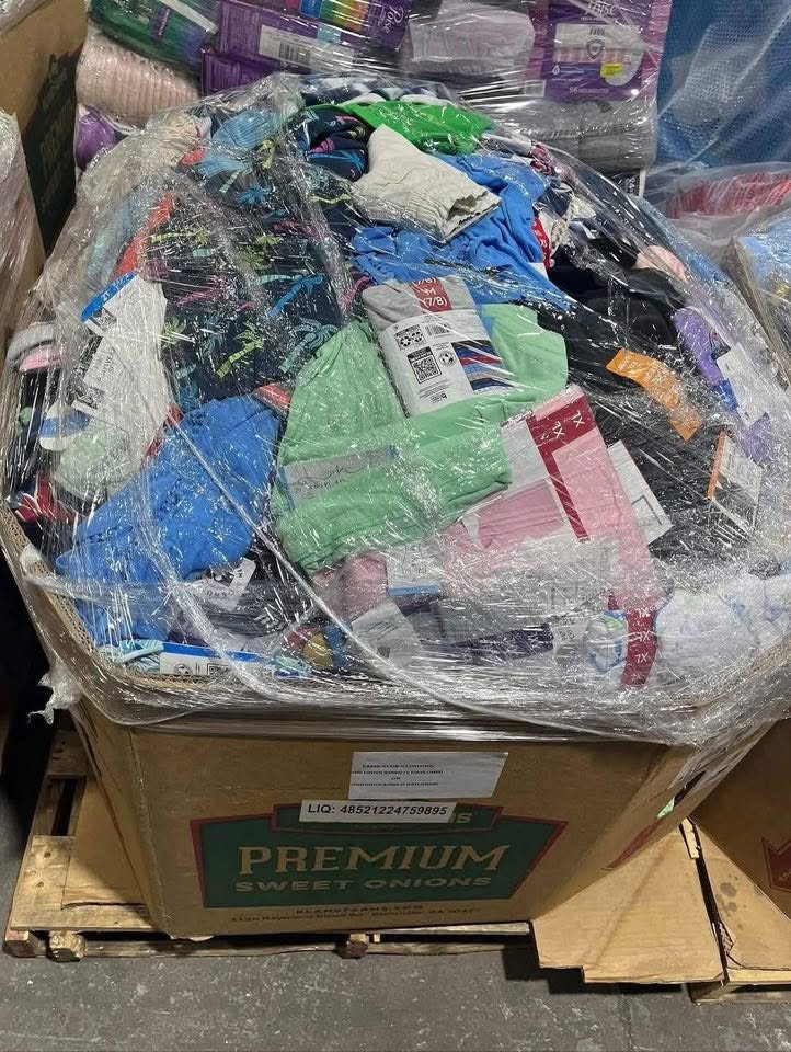 Sam's club clothing pallets wholesale