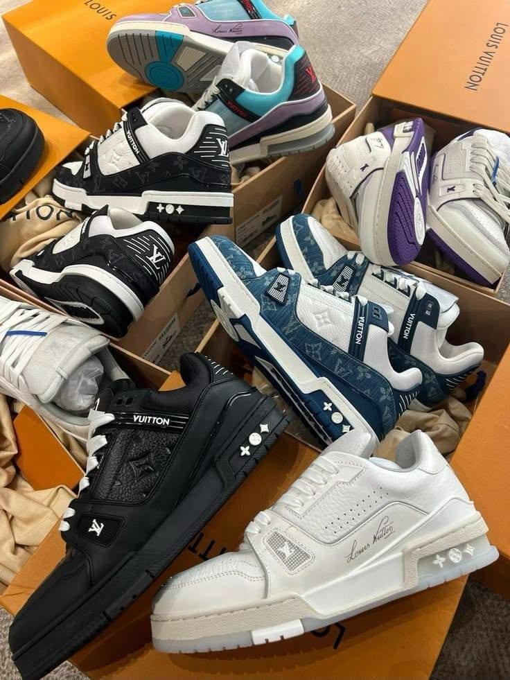 Louis vuitton sneakers shoes pallets for sale