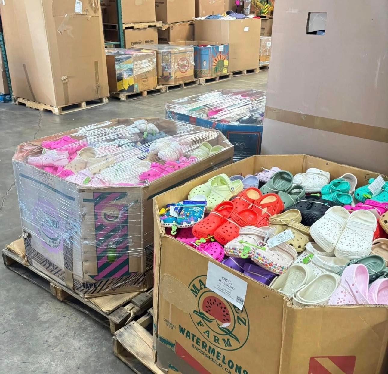 buy Kids crocs pallet wholesale for sale