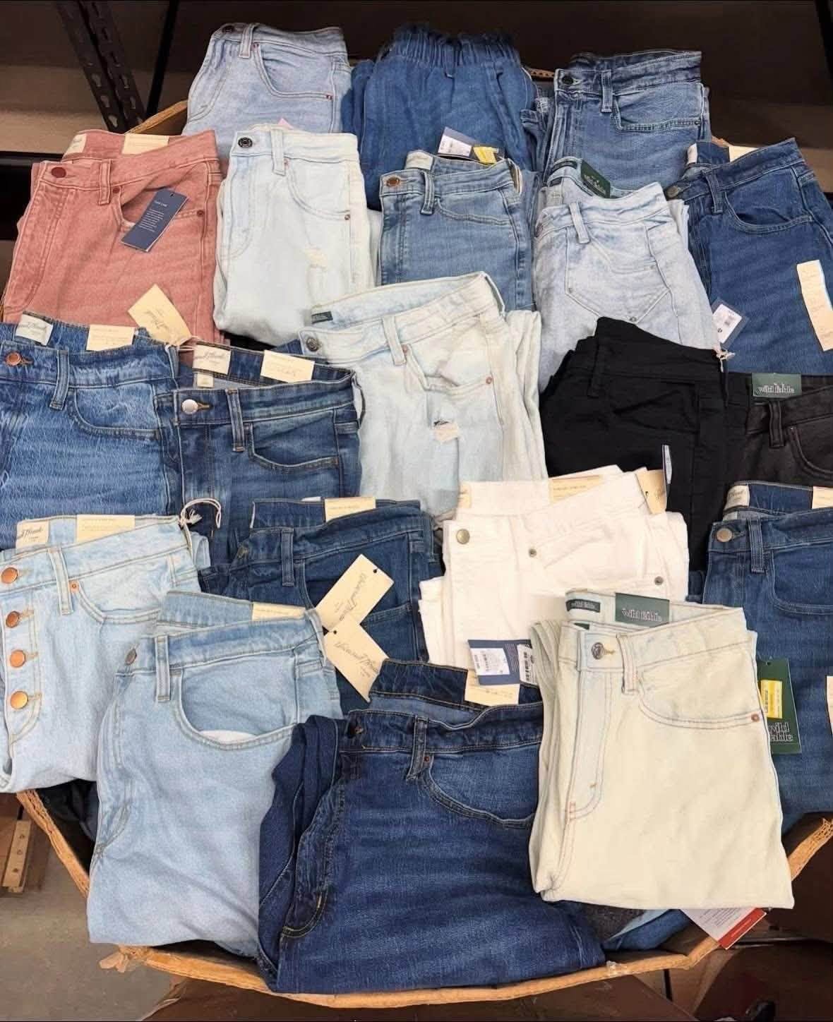 Wholesale Womens Jeans Pallet for sale
