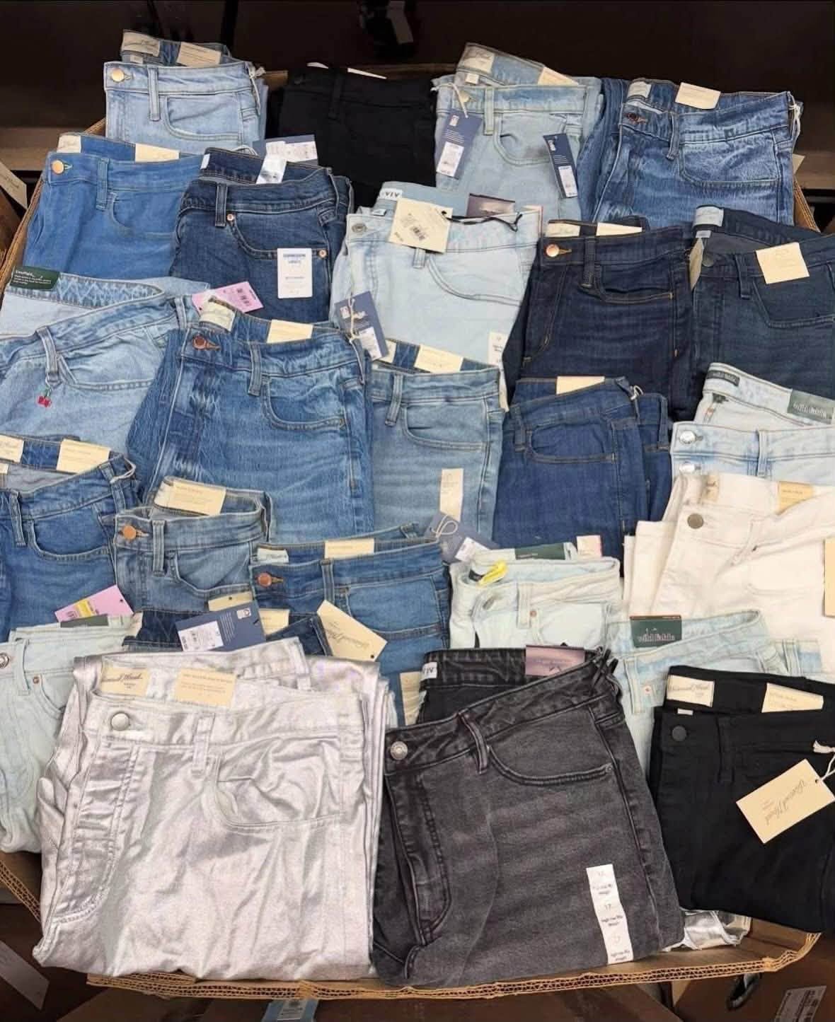 Wholesale Womens Jeans Pallet for sale