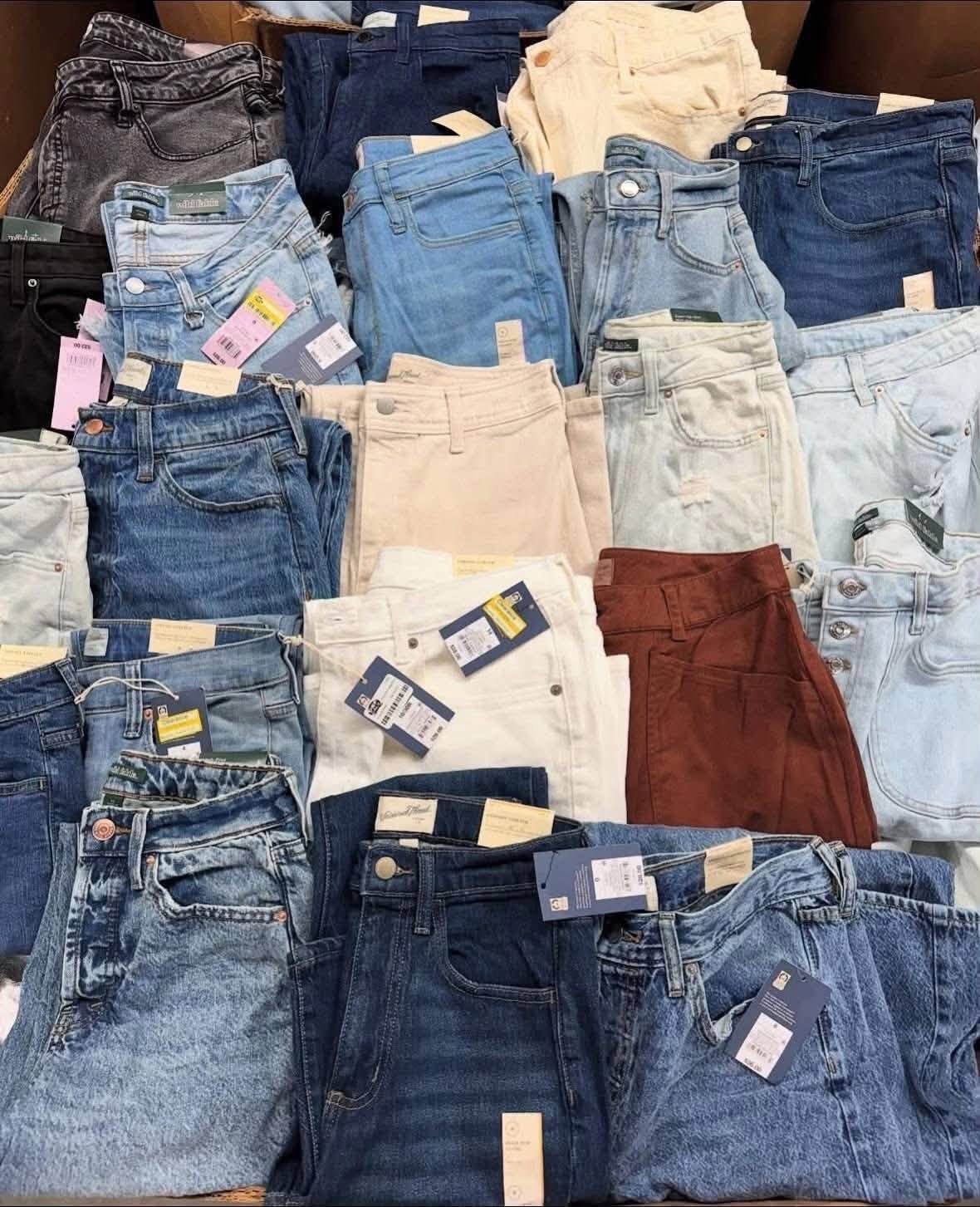 Wholesale Womens Jeans Pallet for sale