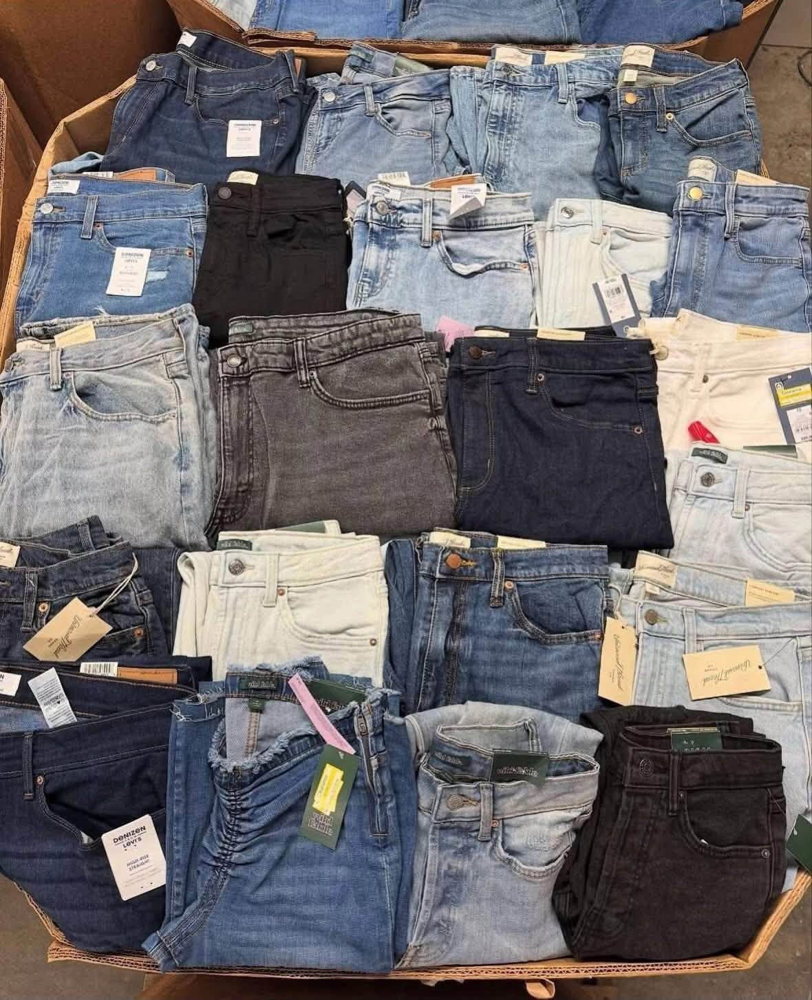 Wholesale Womens Jeans Pallet for sale