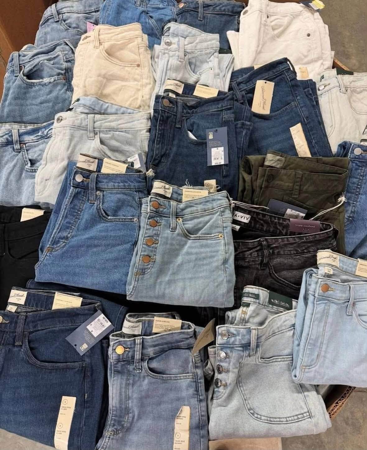 Wholesale Womens Jeans Pallet for sale