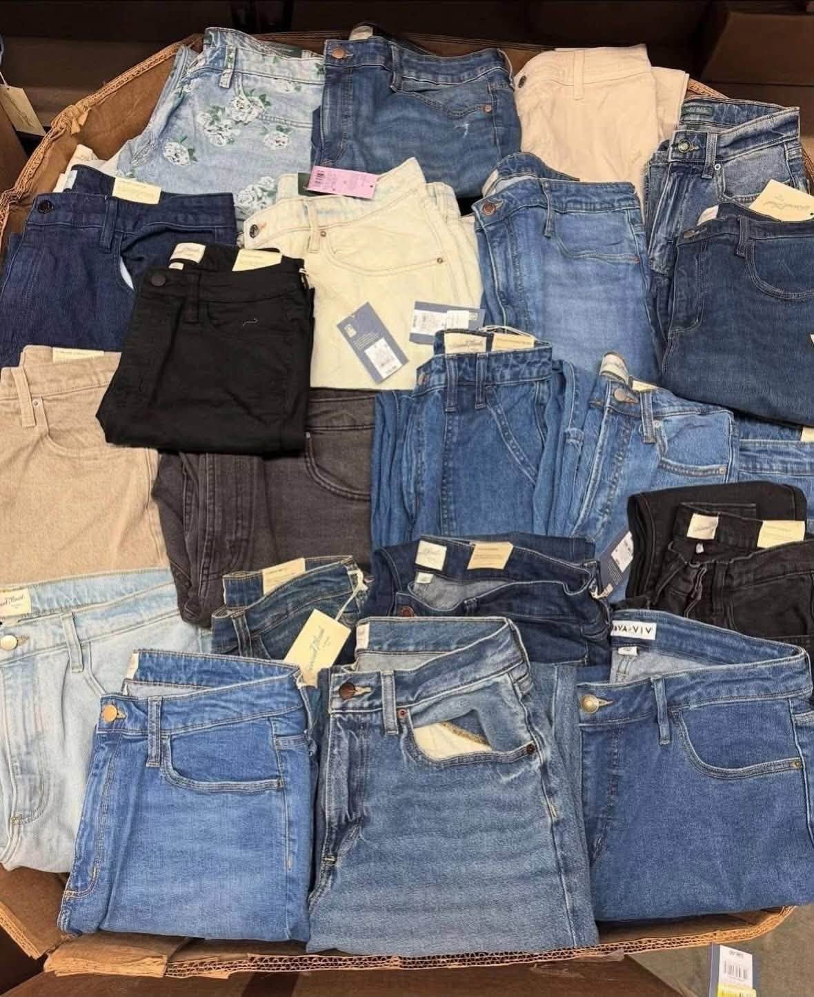 Wholesale Womens Jeans Pallet for sale