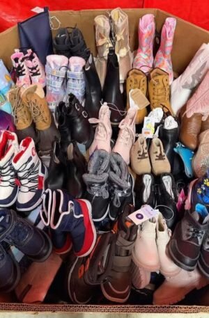 Kids boots shoes pallet for sale
