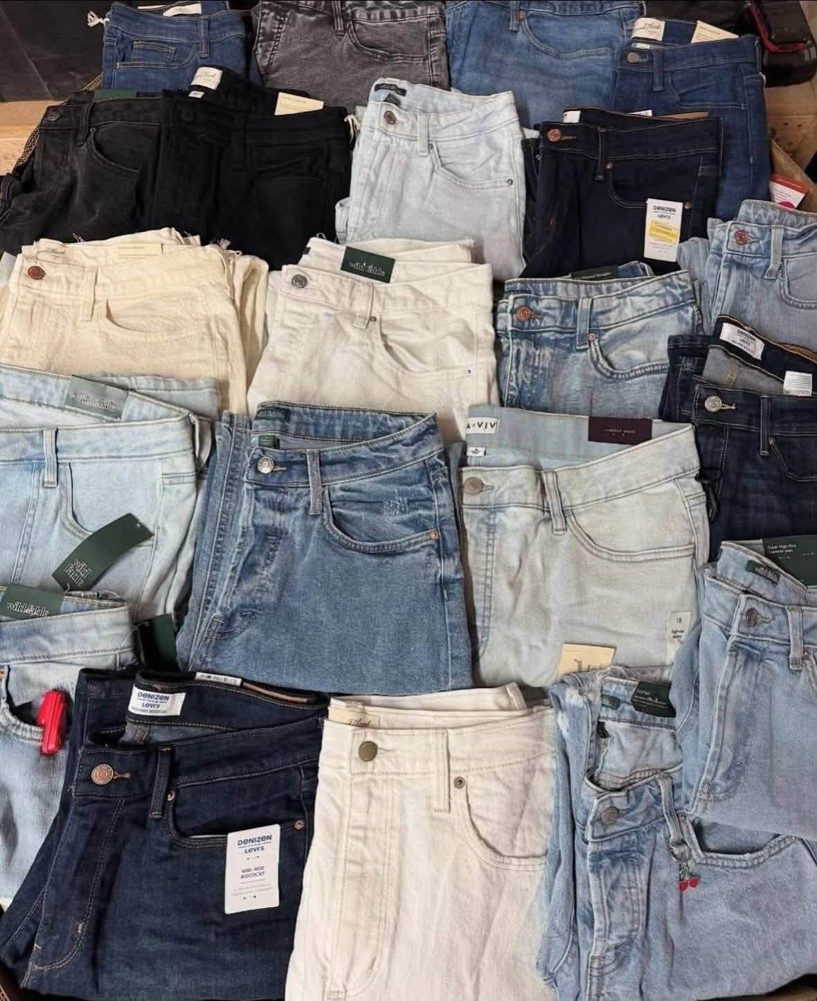 Wholesale Womens Jeans Pallet for sale